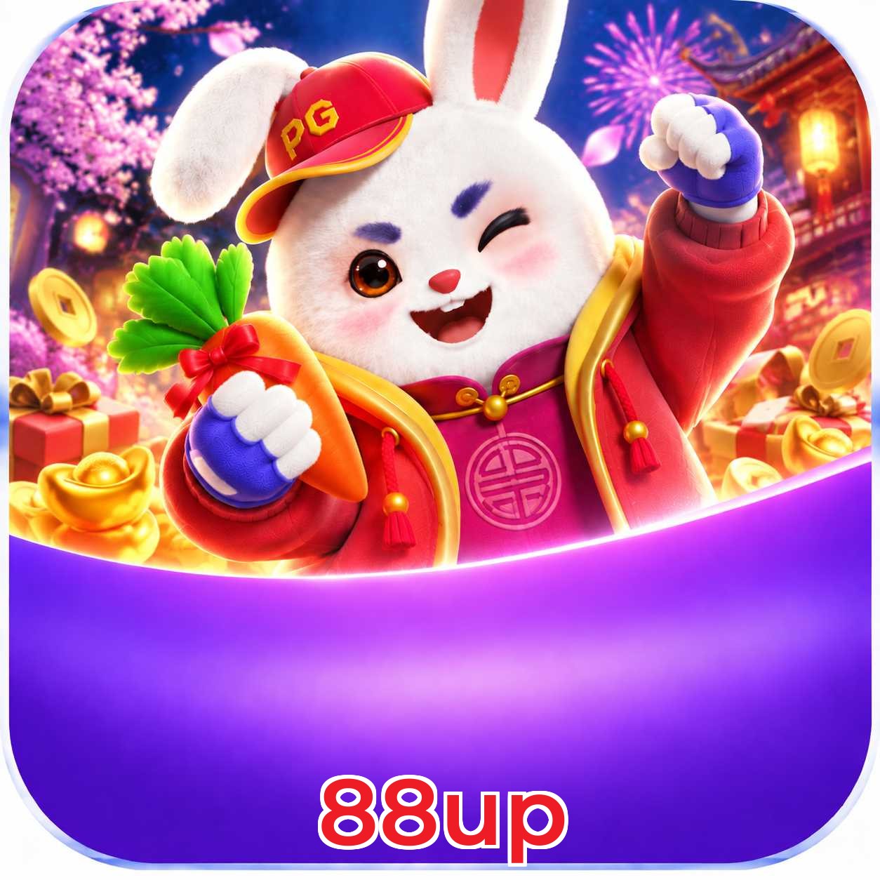 Interface mobile com Plushie Frenzy 88up